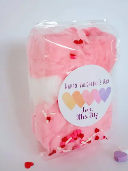 Valentine's Day Cotton Candy
