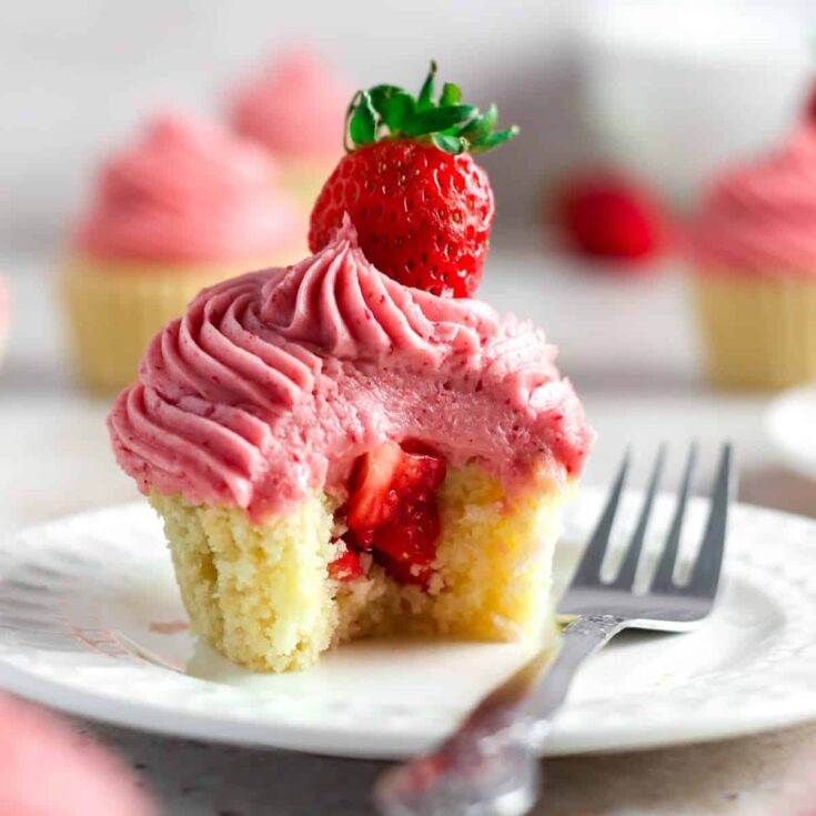 Image for Strawberry Filled Cupcakes