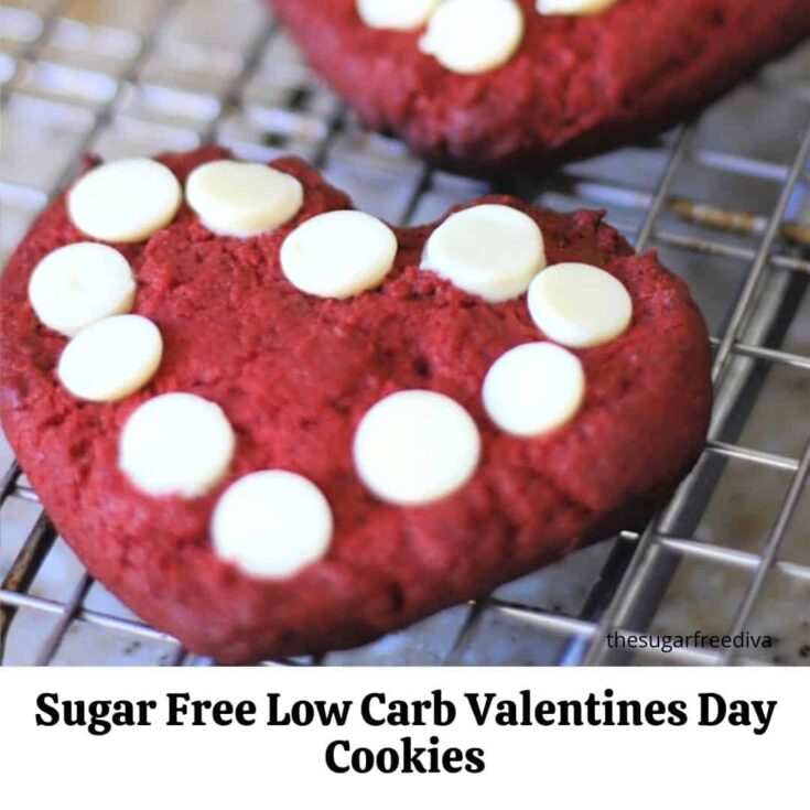 Image for Sugar Free Low Carb Valentines Day Cookies