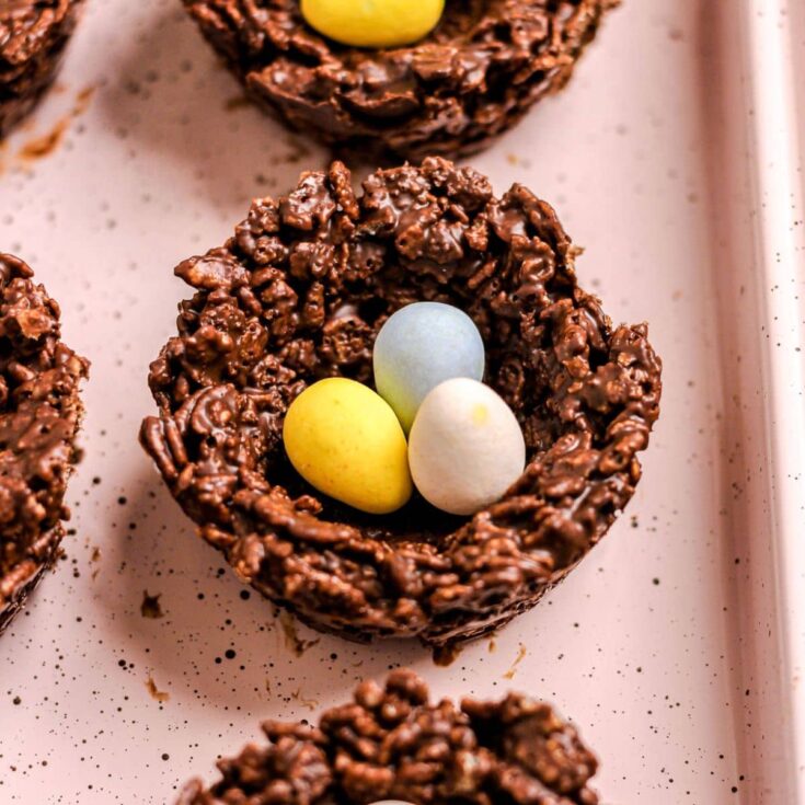 Image for No-Bake Birds Nest Cookies