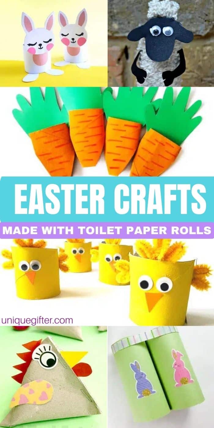 Easter Crafts Made With Toilet Paper Rolls