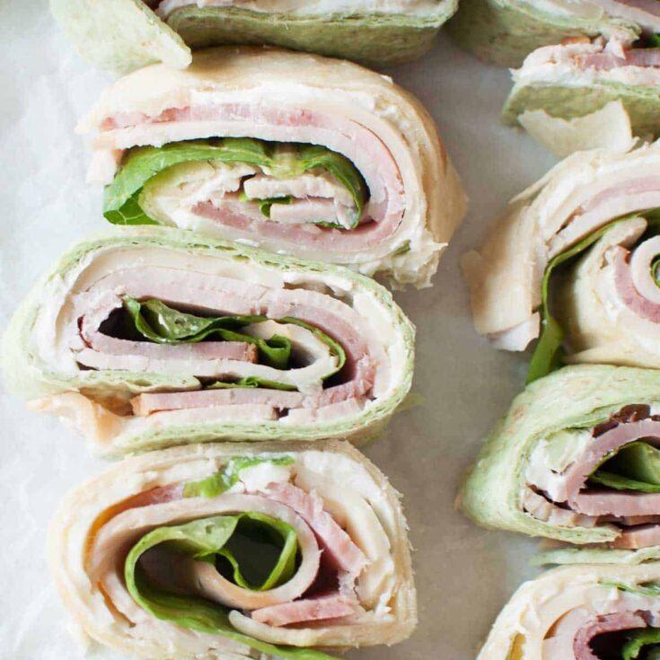 Image for How to Make Pin Wheel Sandwiches (Video)