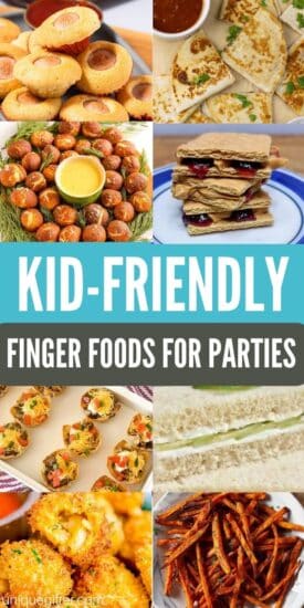 Kid-Friendly Finger Foods for Parties | Appetizer recipes great for kids | Finger food recipes | Party food ideas everyone will love | kid party food ideas #KidFriendly #FingerFoods #PartyPlanning #Recipes #Appetizer