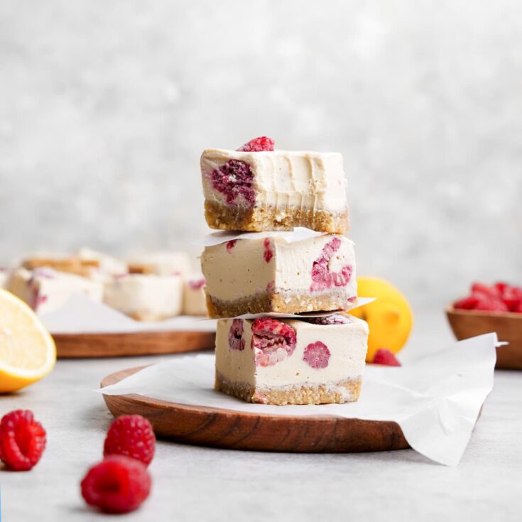 Image for Raw Vegan Lemon Raspberry Bars