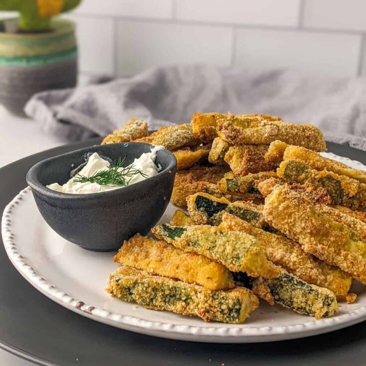 Image for Healthy & Crispy Zucchini Fries | Baby Led Weaning