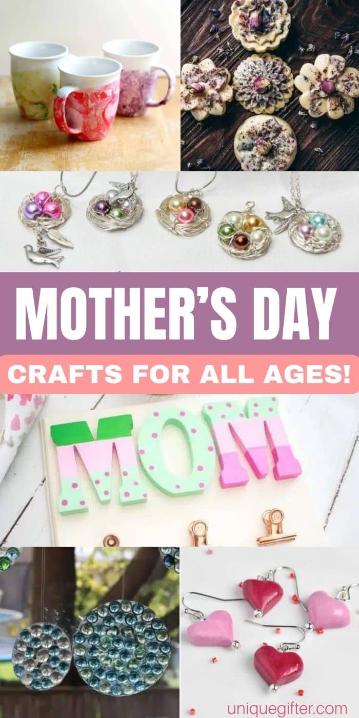 Mother's Day Crafts For All Ages | Mother's Day crafts for teens | Mother's day crafts for adults | Mother's day crafts for adults | Easy make your own gifts for Mother's Day | Homemade gifts for Mother's day #MothersDay #Gifts #Homemade #HomemadeGifts #MothersDayGifts #MothersDayCrafts #Crafts #AllAgeCrafts