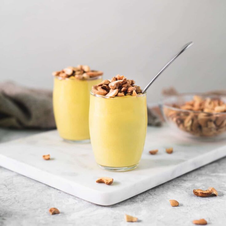 Image for Healthy Vegan Banana Cream Pudding With Turmeric