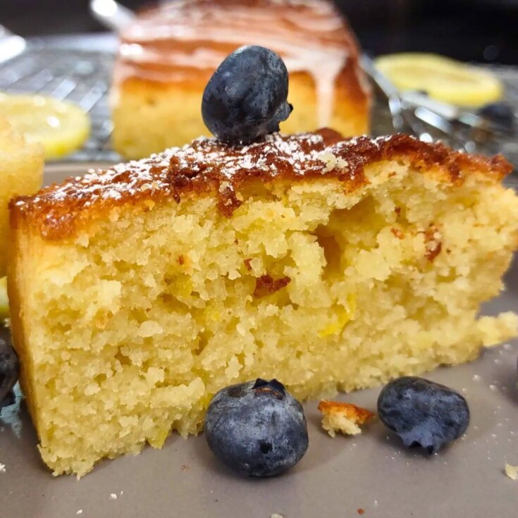 Image for Air Fryer Pound Cake (Lemon & Sour Cream Recipe)