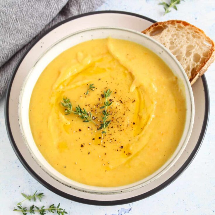 Image for Easy carrot and potato soup