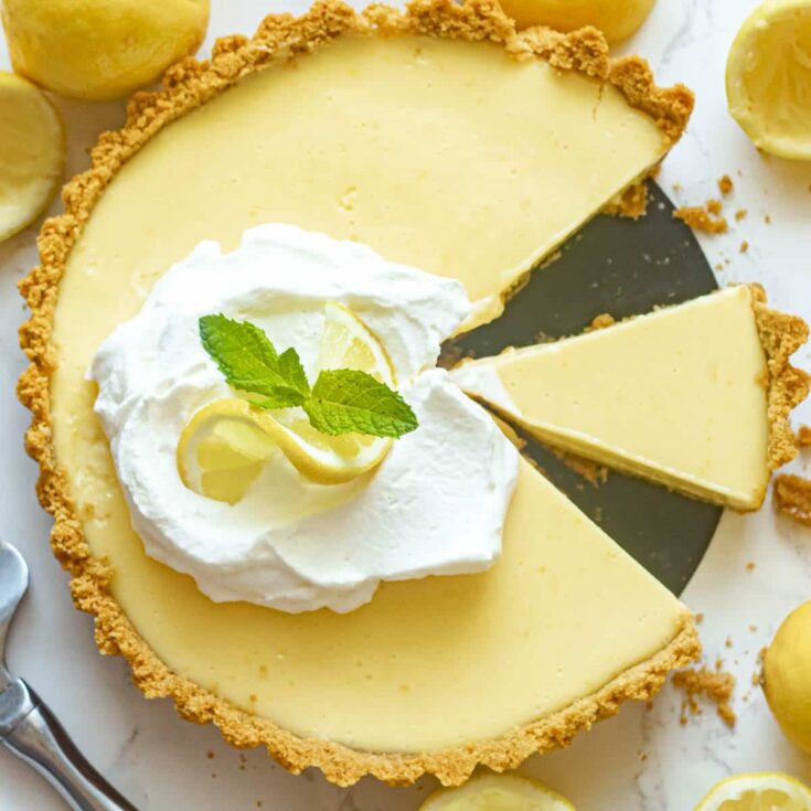 Image for Old Fashioned Lemon Icebox Pie 
