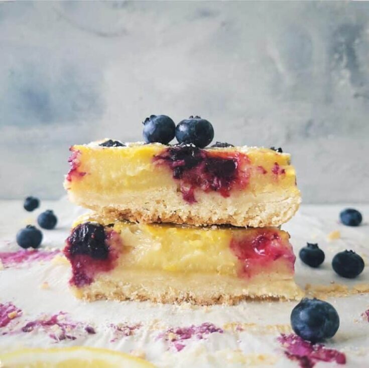 Image for Blueberry Lemon Shortbread Bars