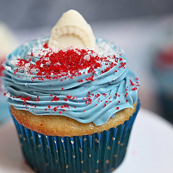 Image for Shark Attack Cupcakes