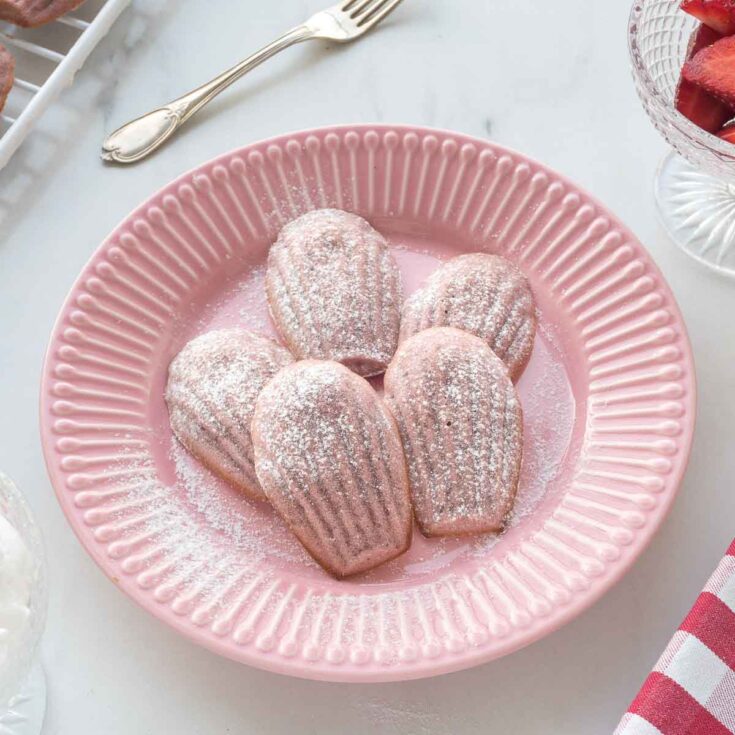 Image for Strawberry Madeleines
