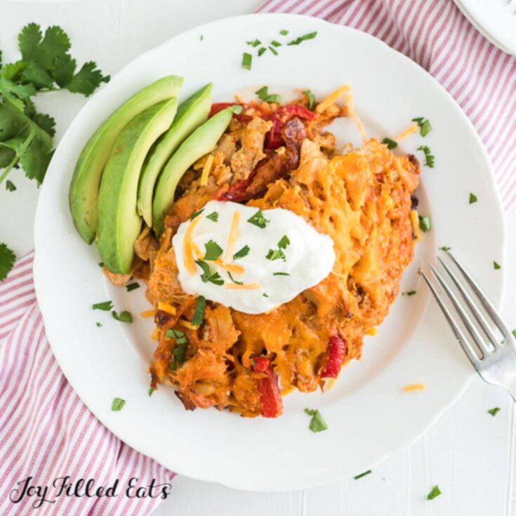 Image for Easy Chicken Fajita Casserole 