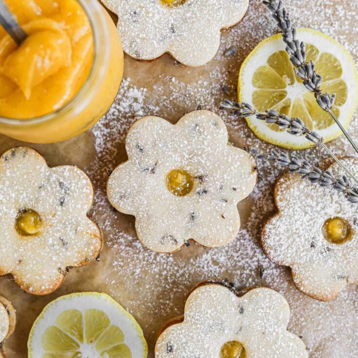 Image for Lavender Lemon Curd Cookies