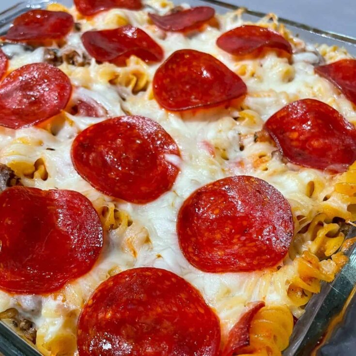 Image for Delicious Pepperoni Pizza Casserole