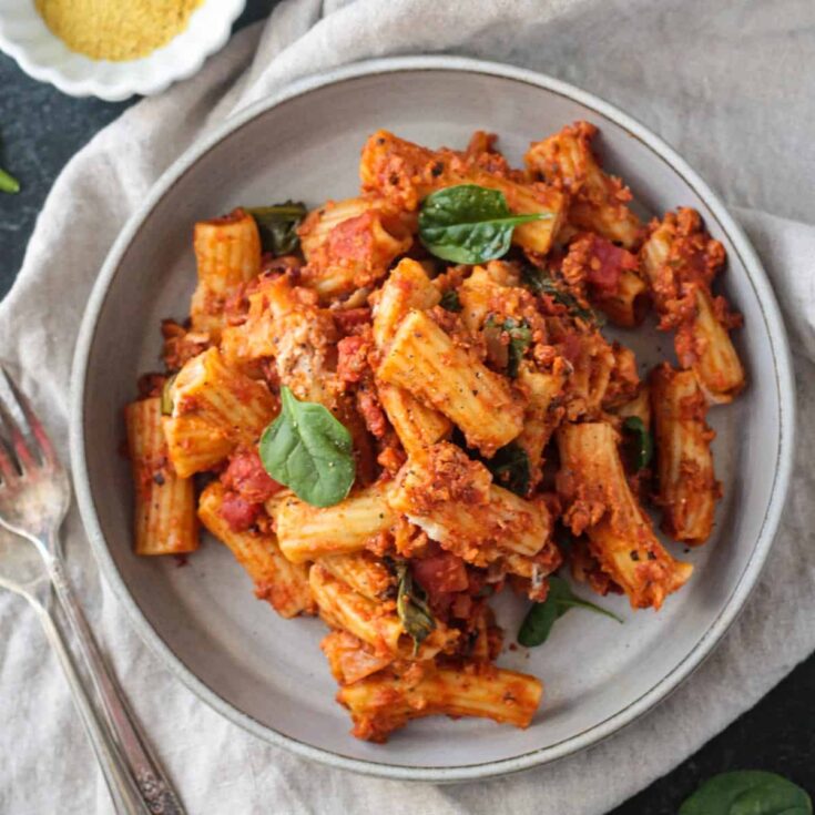 Image for Vegan Chorizo Pasta Bake