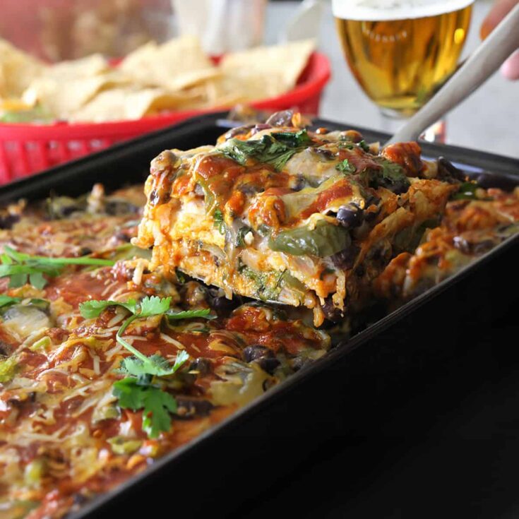 Image for Vegetarian Mexican Lasagna 