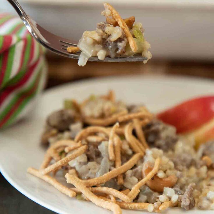 Image for Chow Mein, Hamburger Rice Hotdish (Casserole)