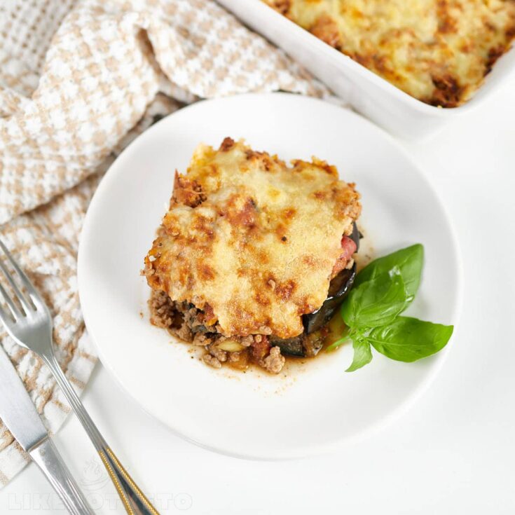 Image for Eggplant And Ground Beef Casserole